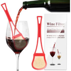 Organic Purifier Filters wine filters for histamines and sulfite Remover Histamines Sulfite Stops Red Wine Headaches Nausea