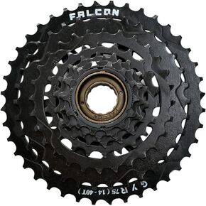 FALCON FW-740 7 Speed 14-40T Freewheel, Black, FC2610