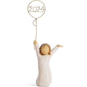 Willow Tree Here's to You 2024, Celebrate The Year! Dated Figure Celebrates Memorable Events and Achievements, Sculpted Hand-Painted Figure