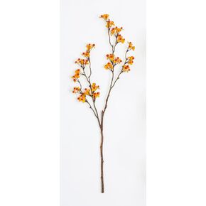 Worth Imports 24" Artificial Fall Bittersweet Berry Spray, Set of 3