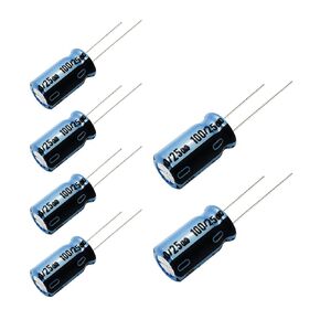 4 pcs Nichicon KA Capacitors 25V 100uf Audio Grade