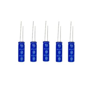 5 PCS Super Capacitor 8X25mm2.7V 5F Farad Capacitance Winding Type Energy Storage Capacity for Backup Power、Power Tools, Car DVD Navigation etc. (2.7V 5F)