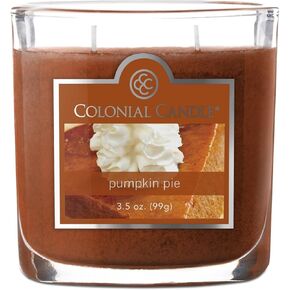 Colonial Candle Pink Cherry Blossom Scented Jar Candle, 2 Wick, 3.5 oz, Mottled Wax Candle