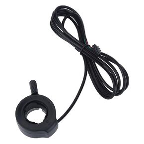 Scooter Throttles, Electric Scooter Throttle, Asixx Speed Control 3 Wires Thumb Throttle or E-Bike Electric Bike Scooter with 22.5 mm Handlebar, 1.8 m Cable Wire and Proper Profile Design