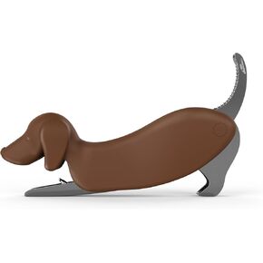 Genuine Fred WINER DOG Dachshund Dog Shaped Corkscrew, Brown