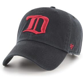 Men's Detroit Red Wings Vintage 1926 Logo Clean Up Adjustable Hat - One Size Black