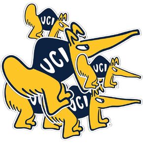 Desert Cactus University of California Irvine Stickers Anteaters UCI Eaters Vinyl Decals Laptop Water Bottle Car Scrapbook 11.42x8.94 Sheet T3 (Type 3-2)