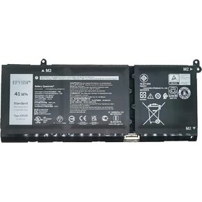 8FCTC Laptop Battery 56Wh 11.4V Compatible with Dell Alienware M15 R3 M15 R4 M15 R5 M15 R6 M15 R7 M16 R1 M17 R3 M17 R4 / XPS 9500 9510 / Inspiron 7510 5620 7610 Series 69KF2 08FCTC 70N2F