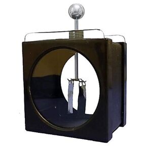 GSC 4-50140, Electroscope with Round View Window, Black
