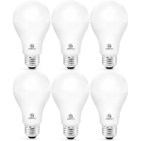 6 Pack Super Bright Light Bulb 150 Watt Equivalent A21 LED Light Bulb, Daylight 5000K, 2600 High Lumens LED Bulb, E26 Base, Non-Dimmable, UL Listed