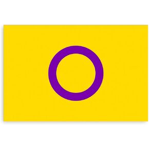 Intersex Pride Flag Sticker 4"x6"