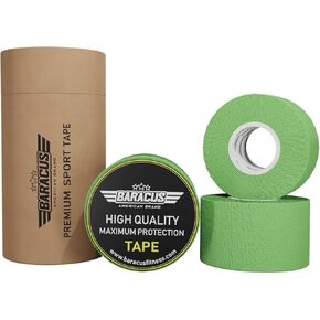 BARACUS Premium Thumb Tape Cross Training and Weightlifting for The Best Hook Grip - 23 ft Long - Wod Tape Chalk and Sweat Proof - Hook Grip Lifting Athletic Thumb Tape (Colored Rainbow)