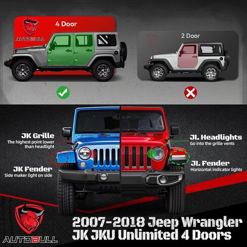 لوحات الجري متوافقة مع جيب رانجلر JL 4 أبواب 2018-2024، 6 بوصات ذات درجين جانبيين قضبان مطلية بقضبان نيرف من الفولاذ الكربوني الأسود in Kuwait