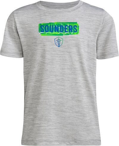 adidas Boys' Seattle Sounders Fc Short Sleeve Pre-Game T-Shirt in Saudi Arabia