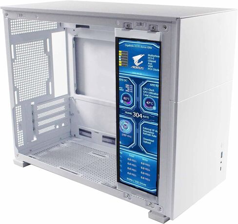 VSDISPLAY 12.3 Inch 2400x900 2K Strip Bar IPS LCD Monitor,Mini HD-MI USB-C Video Input,for DIY D31 Computer PC Case Secondary GPU CPU Display in Saudi Arabia