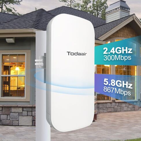 AC1200 WiFi Extender | Easter WiFi Egg Up to 1200Mbps Dual Band Repeater | Connect 30+ Devices | 3300 Sq. ft Coverage | Support Repeater & AP Mode in Kuwait