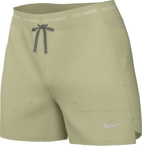 Nike Stride Men's Dri-FIT 5" Brief-Lined Running Shorts (Olive Aura/Dark Stucco, DM4755-371) in Saudi Arabia