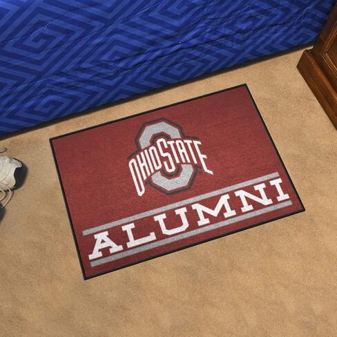 FANMATS 18322 Ohio State Alumni Starter Rug (19"x30"), 1 Pack in Saudi Arabia