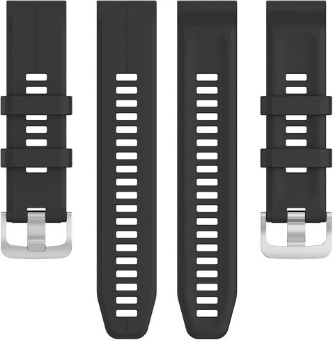 MOTONG متوافق مع حزام بديل Garmin Descent G1 - حزام معصم بديل من السيليكون متوافق مع Garmin Descent G1/ Forerunner 955/945/935 (سيليكون أسود) in Saudi Arabia