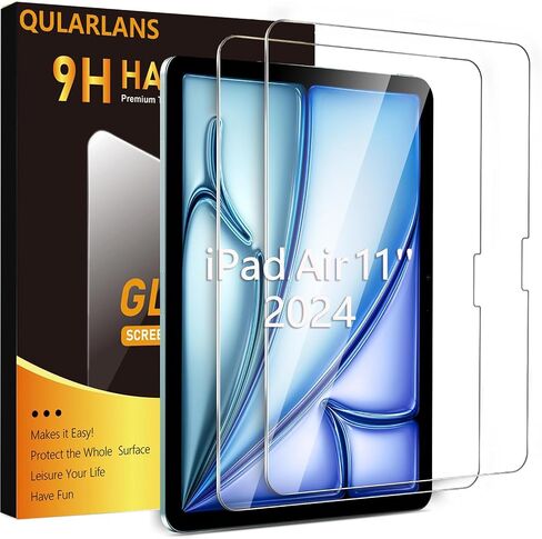 2 Pack Screen Protector for iPad Pro 13 Inch M4 2024, iPad Pro 7th Generation 13" Screen Protector Model A2925/A2926/A3007, HD Tempered Glass and Apple Pencil Compatible in Saudi Arabia