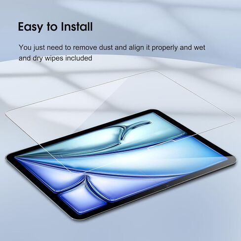2 Pack Screen Protector for iPad Pro 13 Inch M4 2024, iPad Pro 7th Generation 13" Screen Protector Model A2925/A2926/A3007, HD Tempered Glass and Apple Pencil Compatible in Saudi Arabia