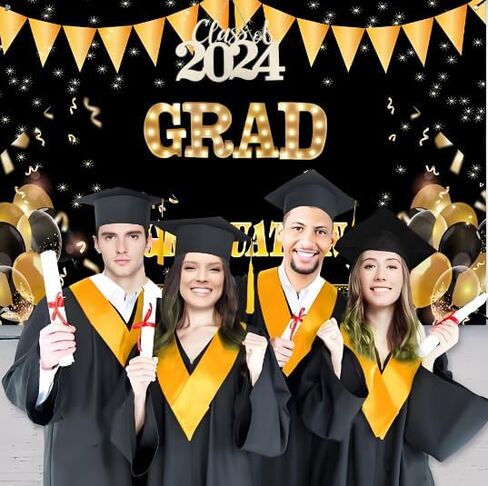 AUSAYE Graduation Party Decorations LED Long Marquee Light Up Letters Grad - Graduation Party Decor for Kindergarten Preschool High School College Graduation in Saudi Arabia