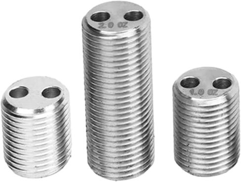 8 Pieces Billiard Pool Cue Weight Bolts Pool Cue Weights Set Billiard Cue Weight in Saudi Arabia