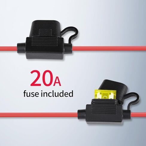 Battery Tender Leads - SAE Connector Wire Harness Compatible with NOCO GC008 X-Connect M10 (3/8in) XL Eyelet Terminal Connector Charger Cable Extension Cable Jump Starter Cable in Kuwait