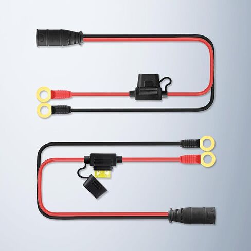 Battery Tender Leads - SAE Connector Wire Harness Compatible with NOCO GC008 X-Connect M10 (3/8in) XL Eyelet Terminal Connector Charger Cable Extension Cable Jump Starter Cable in Kuwait