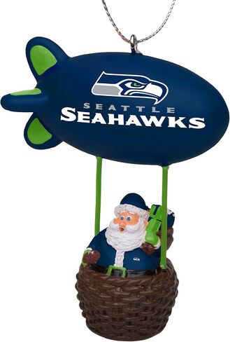 foco NFL Santa Blimp Hanging Tree Holiday Ornament in Saudi Arabia