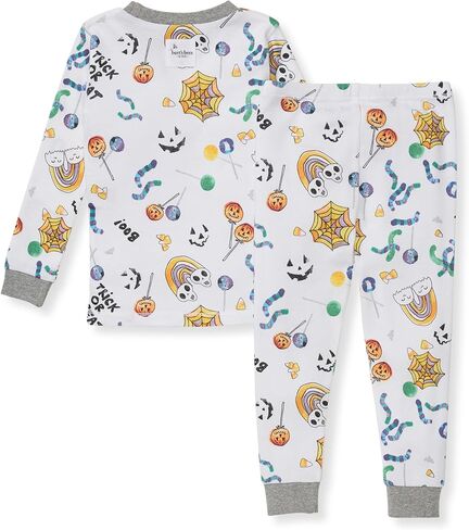 Burt's Bees Baby Baby Girls' Pajamas, Tee and Pant 2-Piece Pj Set, 100% Organic Cotton, Mountain Floral in Saudi Arabia