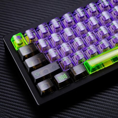 JOMKIZ Keycaps, 148 Keys Dye Sublimation Cherry Profile Keycaps Japanese PBT Keycap Set for Cherry MX Switches ISO/ANSI Layout Mechanical Keyboards in Saudi Arabia