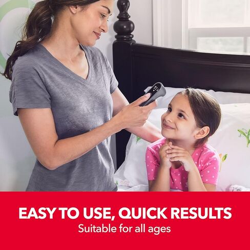 جهاز قياس الحرارة الرقمي بالأشعة تحت الحمراء للجسم والأشياء بدون لمس من صن بيم للبالغين والأطفال، قراءة دقيقة فورية، مؤشر الحمى in Kuwait