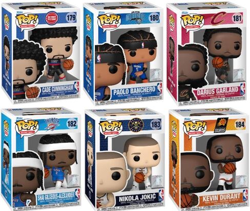 Funko NBA Series 13 Pop! Complete Set (6) in Saudi Arabia