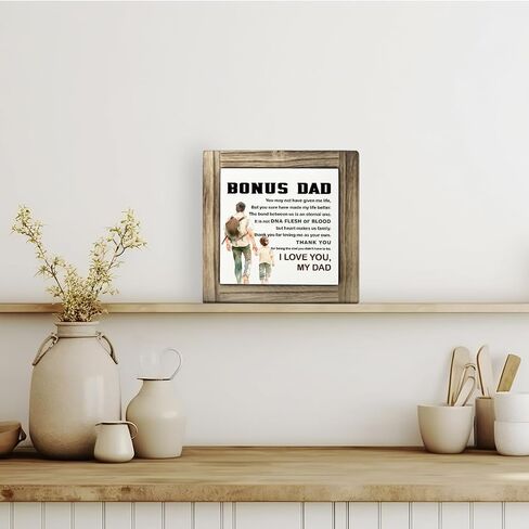 Gift to Son from Dad, Inspirational Decor Sign, Decorative Plaque Box Sign, Meaningful Saying Sign Gift for Son, Son Graduation Gift, Adult Birthday Gift for Son from Dad, Son Christmas Gift in Saudi Arabia