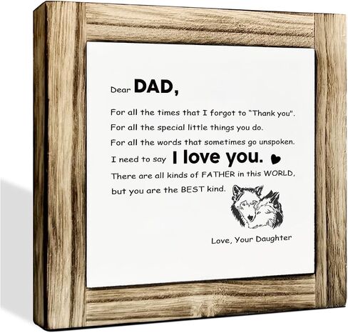 Gift to Son from Dad, Inspirational Decor Sign, Decorative Plaque Box Sign, Meaningful Saying Sign Gift for Son, Son Graduation Gift, Adult Birthday Gift for Son from Dad, Son Christmas Gift in Saudi Arabia