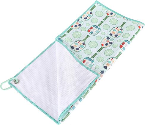 ASVP Shop Pickleball Towel Stylish 15x17 Inch Microfiber Athletic Towels with Carabiner Clip - The Ultimate Pickleball Towel for All Pickleball Fans (Purple) in Saudi Arabia