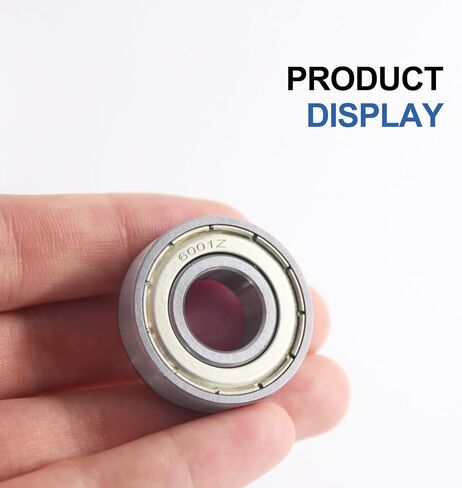 2pcs 6001ZZ 12mm x 28mm x 8mm Steel Ball Bearings- Bearing Steel and Double Rubber Sealed Miniature Deep Groove Ball Bearings in Saudi Arabia