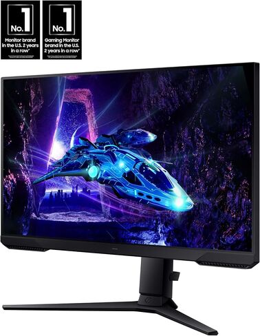 SAMSUNG 27-Inch Odyssey G3 (G30D) Series FHD Gaming Monitor, 1ms, 180Hz, AMD FreeSync, Adjustable Stand, Black Equalizer, Virtual Aim Point, Eye Saver Mode, Flicker-Free, LS27DG302ENXZA, 2024 in Saudi Arabia