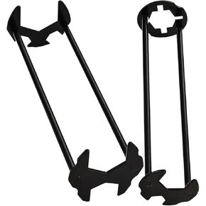Basin Wrench, Sink Wrench Set 7 Sizes Universal Under Sink Plumbers Wrench Multifunctional Carbon Steel Faucet Wrench, Four-claw Hexagon Wrench for Kitchen Bathroom