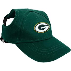 Littlearth NFL Unisex-Adult NFL Green Bay Packers Pet Baseball Hat