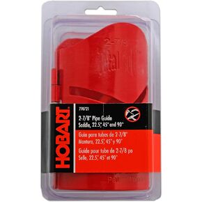 Hobart 770721 Pipe Guide, Saddle 22.5/45/90 Degree, Fits 2-7/8-Inch Pipe