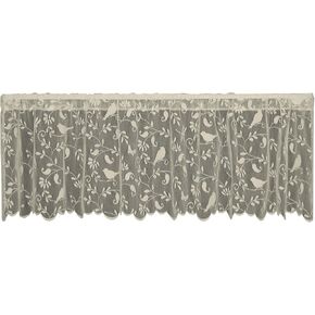 Heritage Lace Bristol Garden Valance, 60 by 18-Inch, White,6305W-6018