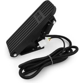 L-faster Electric Tricycle Accelerator Pedal 3 Wires Foot Throttle Speed Controller for Adult Electrical Cart Car Scooter Bike
