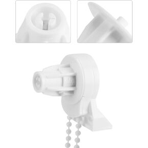 Roller Blind Fittings, 25mm Roller Blind Shade Clutch Bracket Side Pulley Chain Repair Fitting Kit Window Treatments