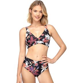 AXESEA Women's Bikini Set High Waisted Swimsuit Push up Two Piece Bathing Suit Swimwear with Adjustable Shoulder Strap