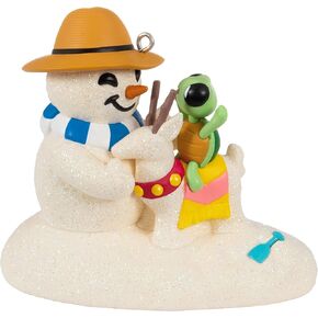 Hallmark Keepsake Christmas Ornament 2024, Snowball and Tuxedo Fishing Friends, Gifts for Christmas Lovers