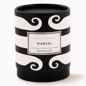 Vintage Inspired 9 Ounce Soy Wax Blend Candle, Glass Candle with Gift Box and Fragrance Notes of Green Tea, Spearmint, Lavender, Cypress, Marcel