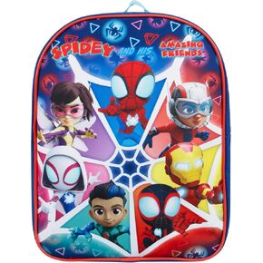 MARVEL Spidey And His Amazing Friends Backpack | Kindergarten Backpack | Toddler Boys Backpack | One Size Blue
