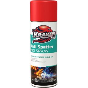 Kraken Bond Anti Spatter Welding Spray - (1x12oz) Anti-Splatter Aerosol Spray for MIG, TIG Tips, Protects Surfaces & Materials, Non-Flammable, Safe for Workpieces and Jigs, 1 Pack